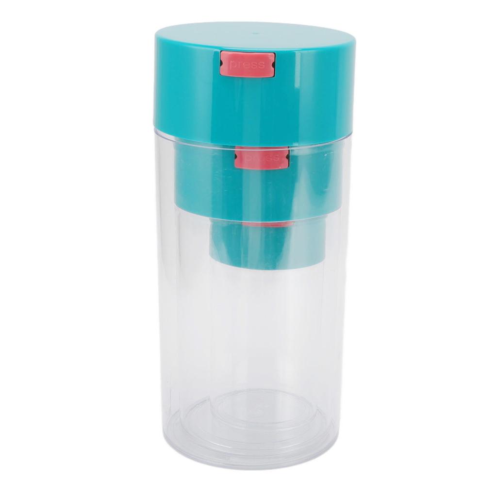 Vzduchotěsná sada sklenic Průhledné 2100ml 1100ml 400ml Plastové vakuové skladovací dózy na sušené ovoce kávu