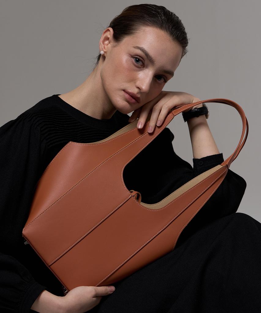 Zema Élever Le Quotidien Onnete Tote Bag S - Camel Tan (Onnete Tote Bag S)