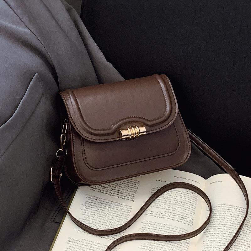 Retro Niche Versatile Crossbody Bag Fashion Shoulder Bag Small Square Bag For Women Casual Commuting Saddlebag