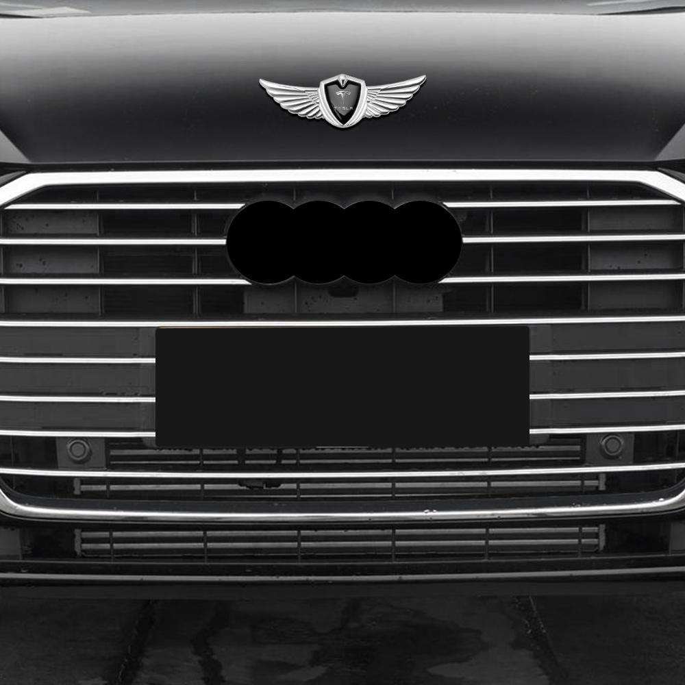 ICTB3 For Tesla Model 3 Model S X Model Y Roadster SpaceX Cybertruck Car Styling Side Body Car Wings Badge Fender Stickers Decal
