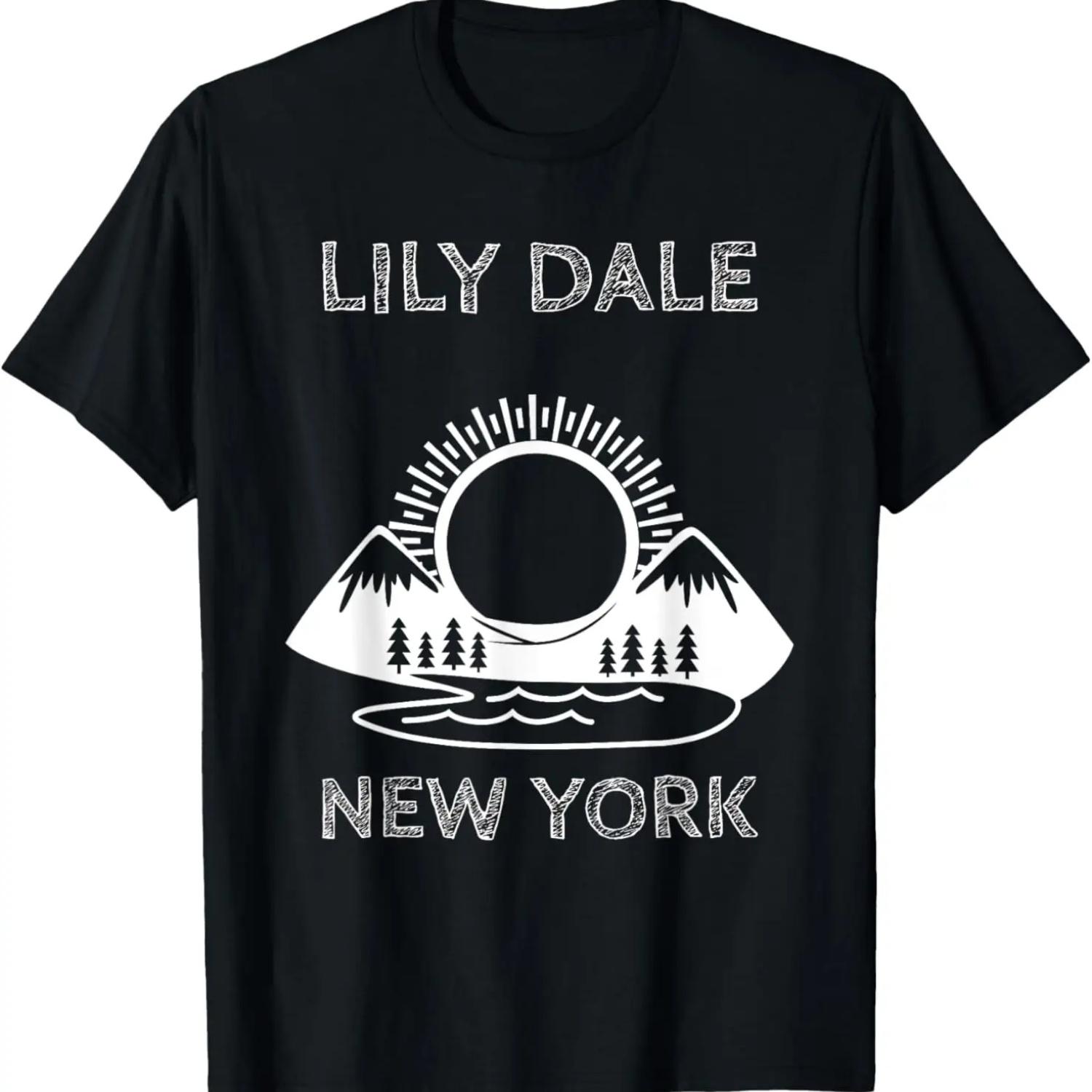 

Lily Dale NY Shirts - Lilydale NY Gifts - Lily Dale New York T-Shirt XXXXXL чорний
