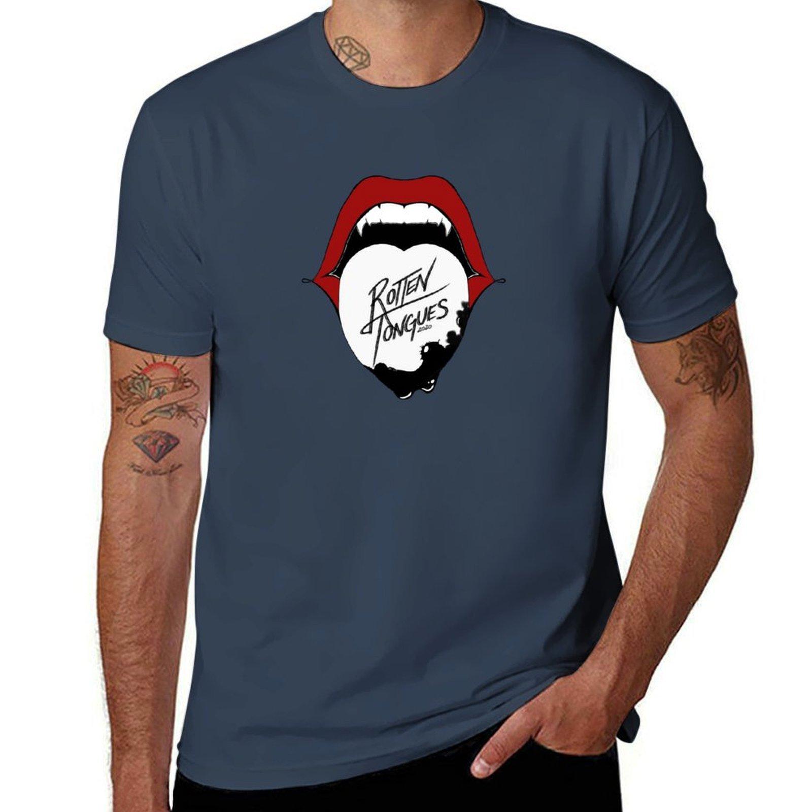 2020 Rottentongues Logo Tshirt Holiday Party Tee Shirt S