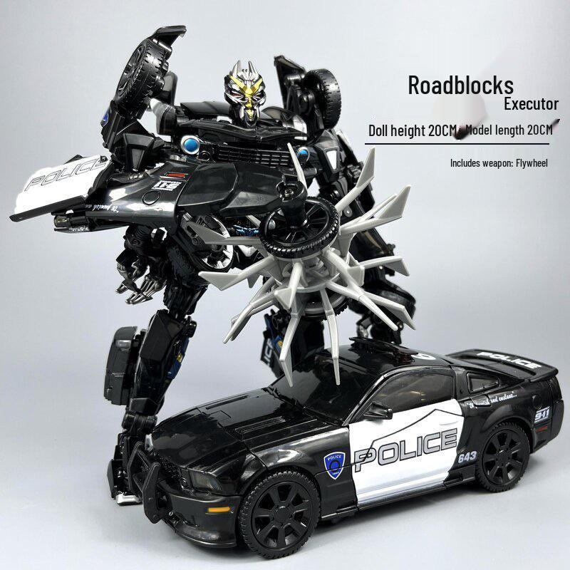 XP15 Barricade Transformable Toy - Alloy Police Car Version MPM05 Robot Model