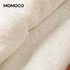 MOMOCO Boys' Plush Lined PU Leather Jacket