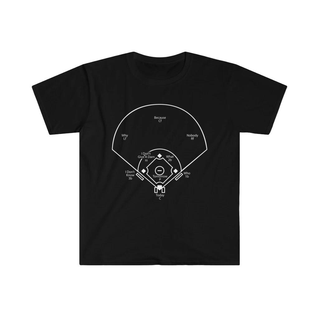 Who's On First Baseball Lineup Softstyle T-Shirt