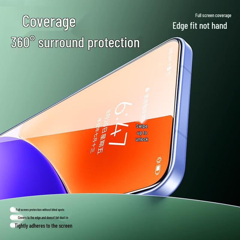 Xiaomi 15 Staubentfernung Panzerglas Displayschutz