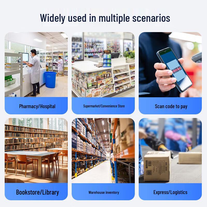 GEPAD W-610S 1D Barcode Scanner