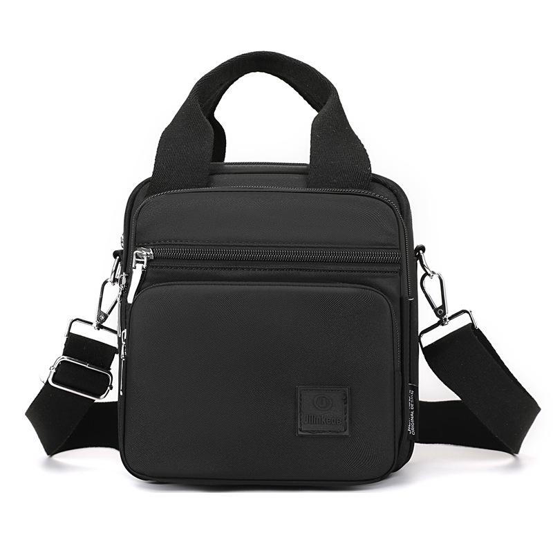 Women's Multifunctional Nylon Backpack Solid Color Shoulder Bag Crossbody Bag Commuter Handbag