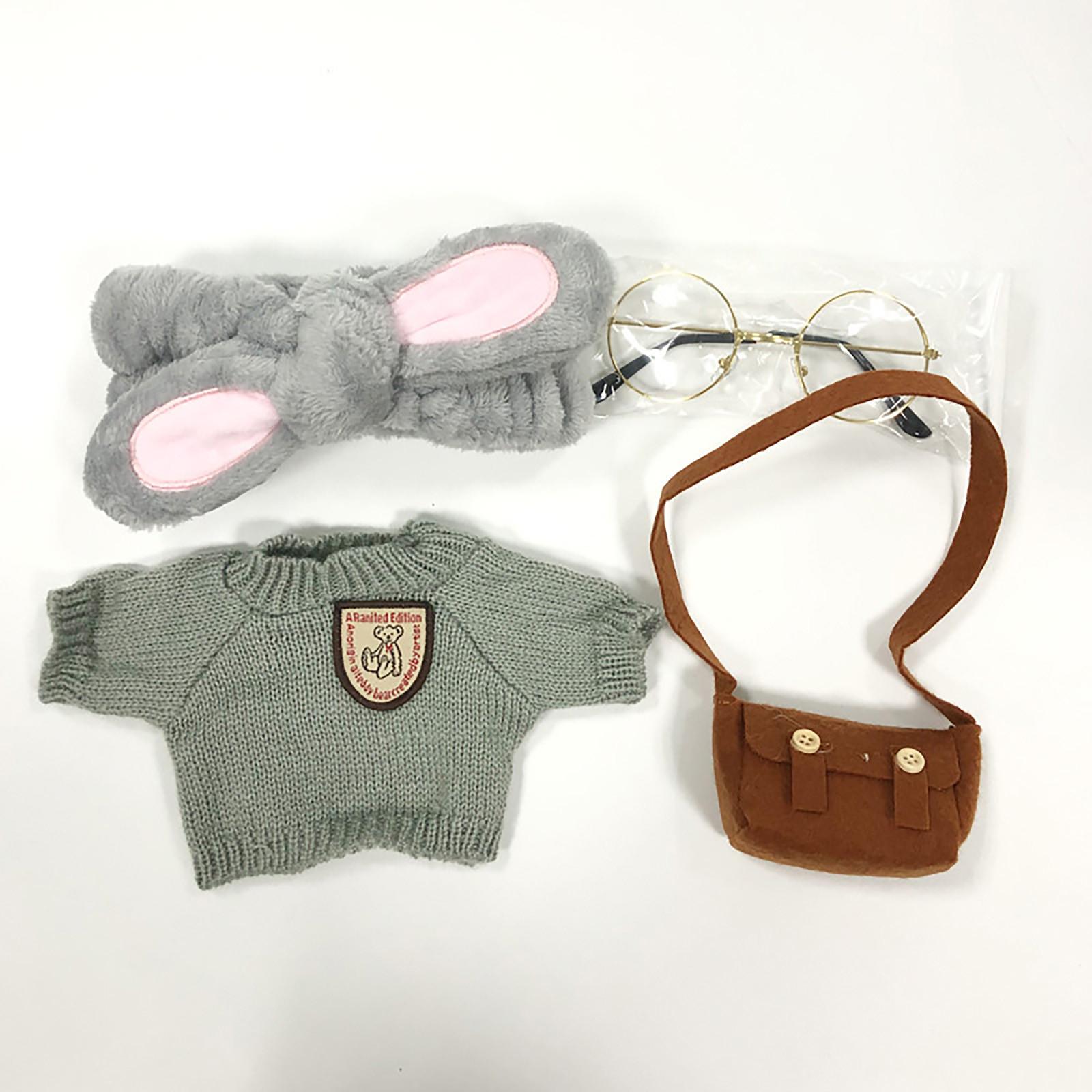 

Аксесуари для ляльок 30 см. Плюшевий одяг для ляльок Одяг для ляльок Знімний одяг для плюшевих іграшок M