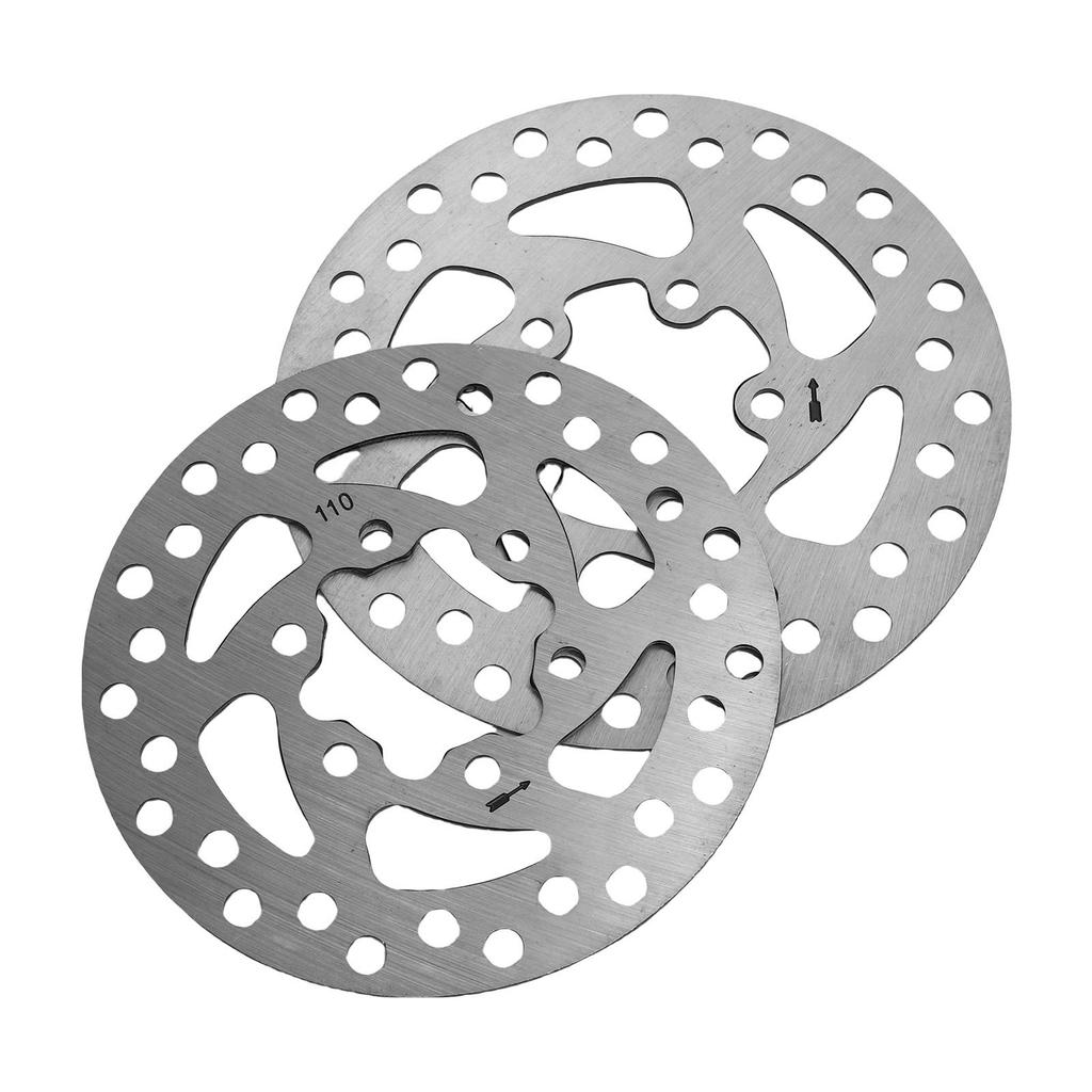 2 stk Bremseskive 110mm og 120mm Rustfritt Stål Skivebremserotor for Utskifting