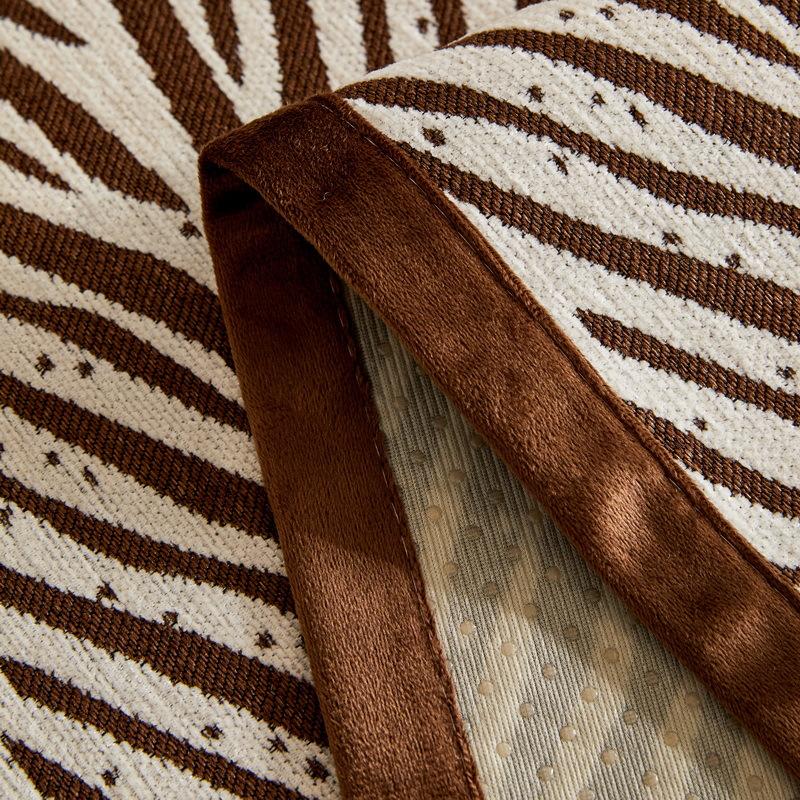 Chenier Zebra Pattern Sofa Cushion Universal In All Seasons  New High-End Seat Cushion Non-Slip Sofa Cover Cover Cloth