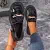 Fashion 2024 Autumn Ladies Shoes New Fashion Round Toe Retro Solid Color Mary Jane Shoes Daily Casual Ladies Shoes Zapatos Mujer