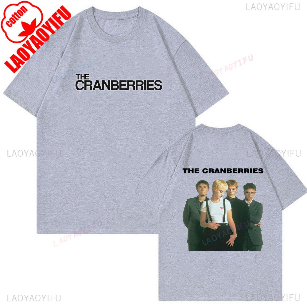 80s 90s The Cranberries Linger 1993 Alternative Rock Lyrics Unisex T-shirt Graphic T Shirts Vintage T Shirt Summer Cotton Tees