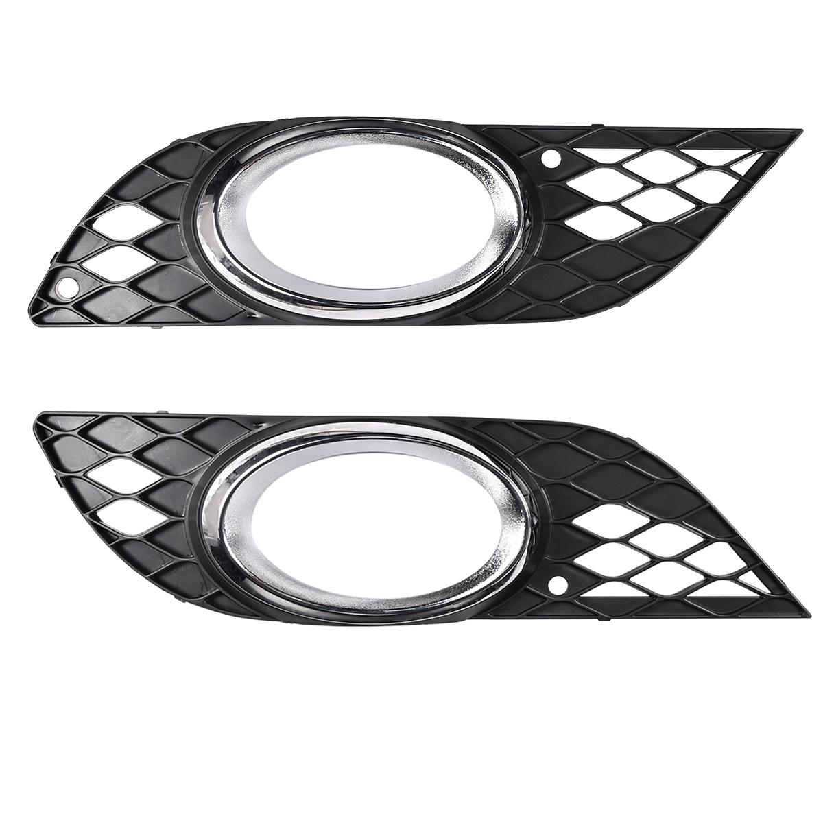 Front Bumper Side Fog Light Grill Cover For Benz E320 E350 E550 E63 AMG 2007-2009 2118850522 2118850974 2118850422 2118851074 2pcs