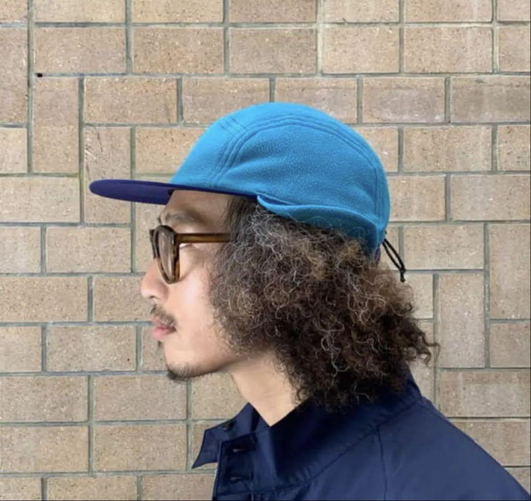 

[USED] Crucible, Made in Japan, Two-Tone Turquoise Blue Cap