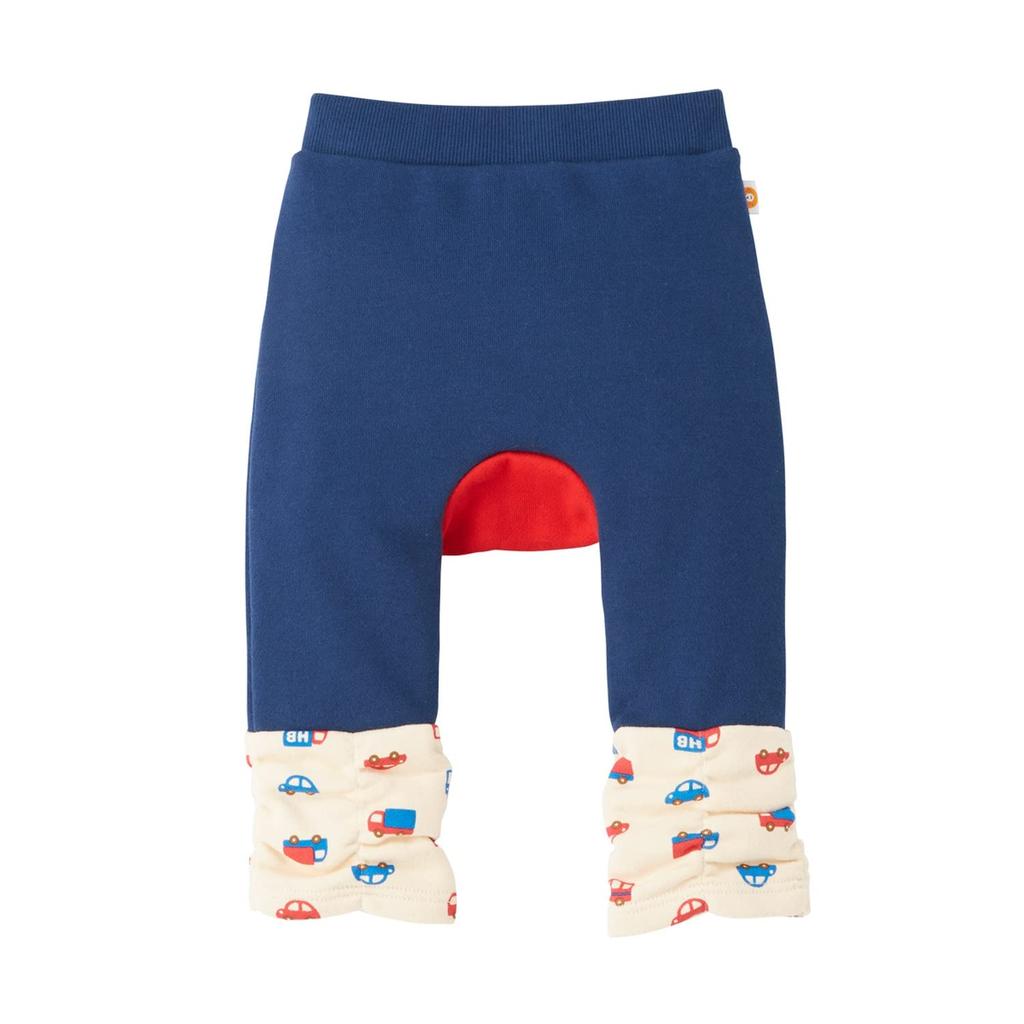 MIKI HOUSE HOT BISCUITS T-shirt & Pants Set (Boxed) for Boys and Girls, Baby Clothes, Baby Gift, Blue, 70cm, 74-9980-494