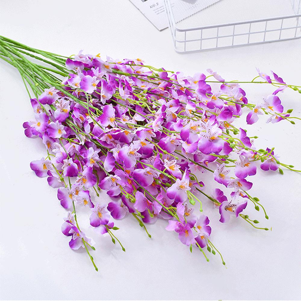 

Цветочная композиция Искусственная ветка персикового цвета Свадебный шелковый букет для вечеринок