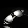 American Polarized Sunglasses Air Pilot Bayonet Temples Wire Spatula Men'S Classic Retro Uv400