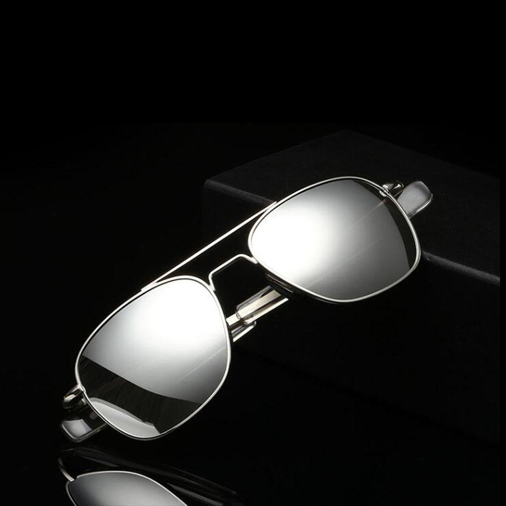 American Polarized Sunglasses Air Pilot Bayonet Temples Wire Spatula Men'S Classic Retro Uv400