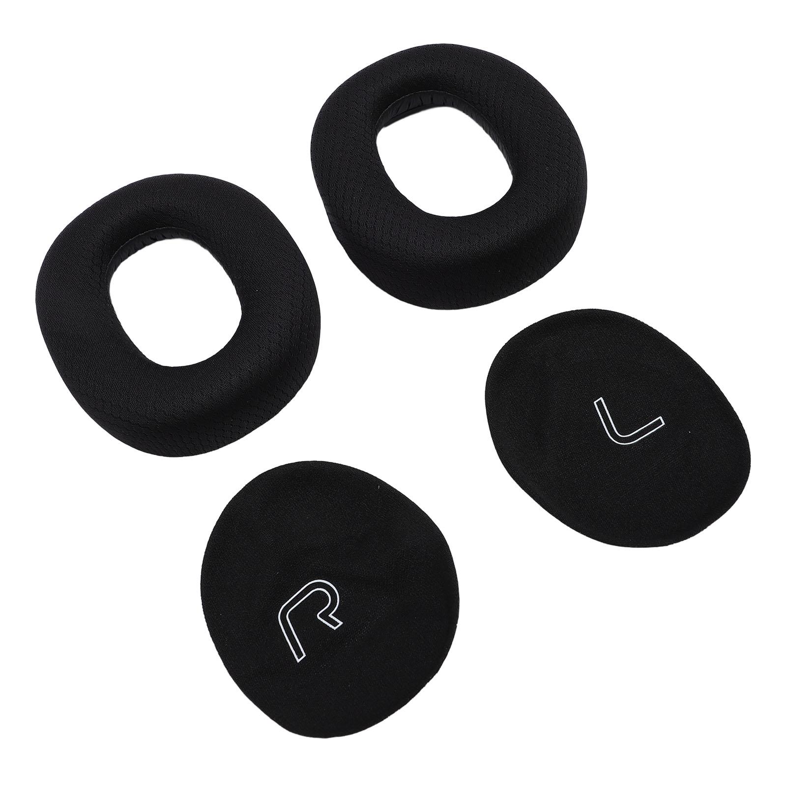 

Амбушюры для наушников Удобная дышащая сетчатая ткань Улучшает качество звука Сменные амбушюры