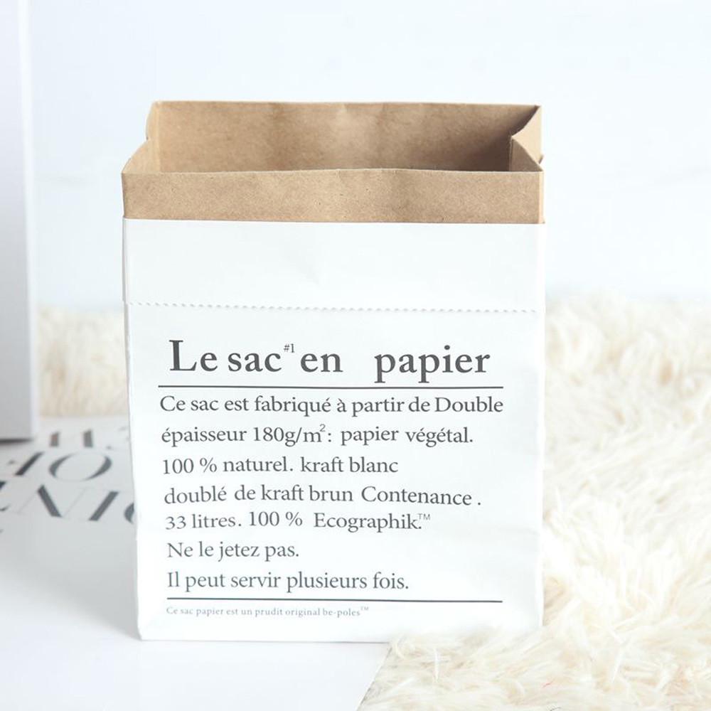 

Милая сумка для хранения, сумка для белья из крафт-бумаги, детские игрушки, сумка для хранения фруктов и цветов