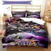 3pcs Custom Name Murder Drones Bedding Set Duvet Cover Closure Includes 1 Duvet Cover & 2 Pillowcases, Soft and Comfortable for All Seasons.