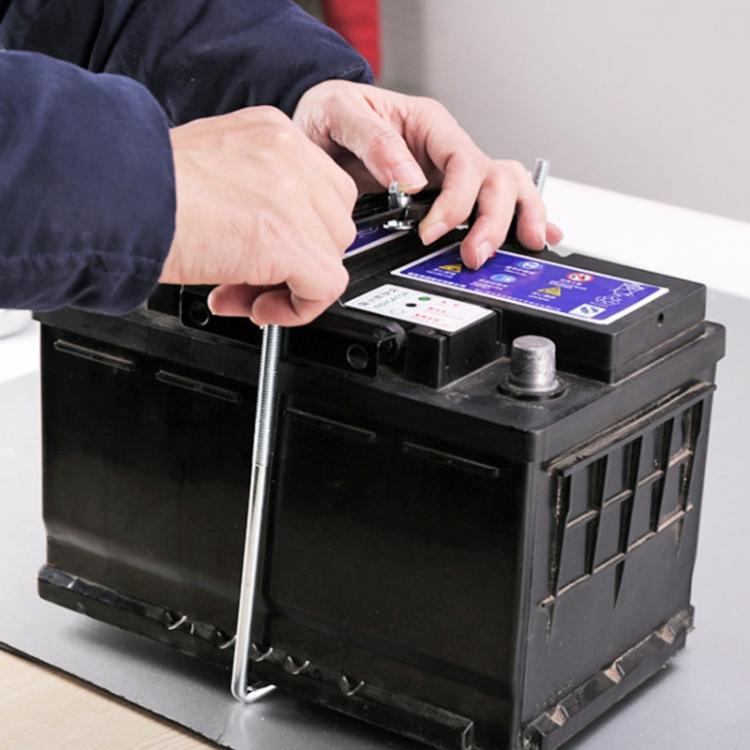 Car Universal Battery Bracket Adjustable Battery Fixed Holder + Base Tray, Size:34.5cm Base + 27cm Bracket