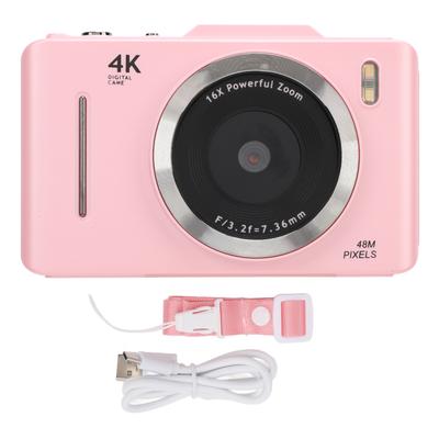 Digital Camera 16X Digital Zoom Autofocus Camera 48MP 4K Video Recording Video Recording Anti Shake