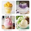 Manual Shaved Ice Maker Machine Set With Ice Trays Ideal for Making Snowcones and Slushy Household Portable Small Hail Machine