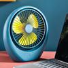 USB Fan Quiet Operation 3Speeds Quiet Operation USB Rechargeable for Home and Office Powerful Cooling