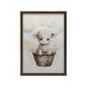 Sheep On a Cloud Walk Sheep On a Cloud Walk, 50X70 Cm, Unframed, Premium Canvas On Stretcher