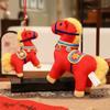 Mascot Dolls Horse Plush Toys PP Cotton Filling Zodiac Pony Figurine  Gift Giving