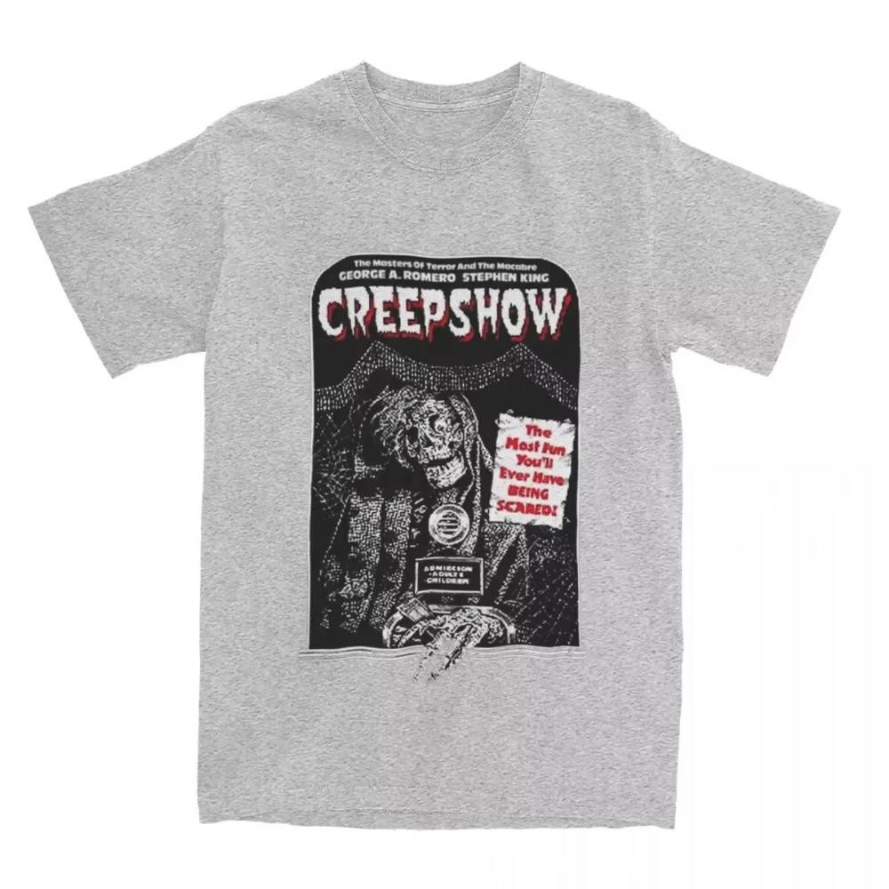 Summer Creepshow Ticket Taker Halloween Gift For Fans Shirt Merchandise Men Women  Vintage Tees Short Sleeve Tops