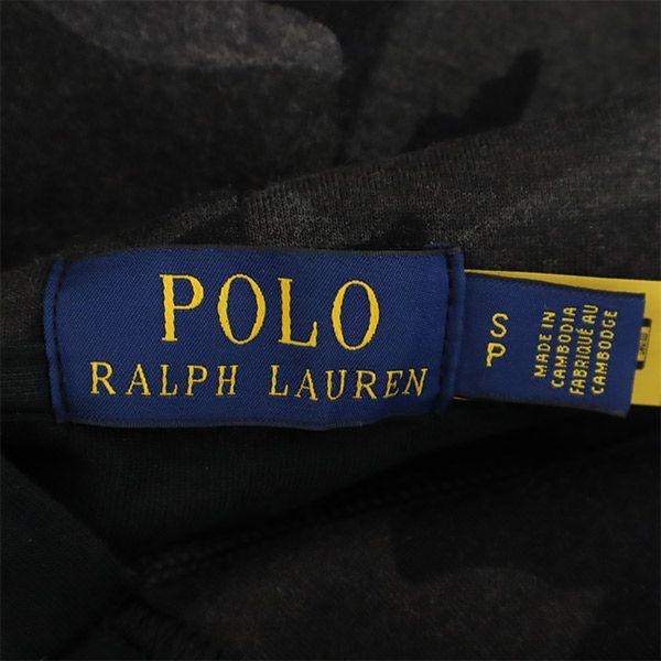 POLO RALPH LAUREN Print Long sleeve Sweatshirts SP black Men's Used