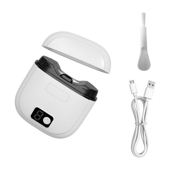 Multi-functional Electric Nail Clipper with LED Kids Adults Seniors Automatic Nail Trimmer Rechargeable Baby Manicure Grinding File Fingernail Cutter