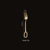 Abay 304 Edelstahl Gold Teegabeln