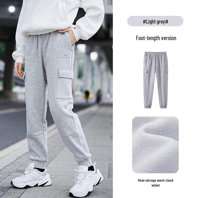 

Camel Унисекс флисовые спортивные штаны с манжетами S