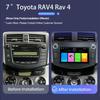 Toyota RAV4 Android Navigation & Reverse Camera with HD CarPlay Support.