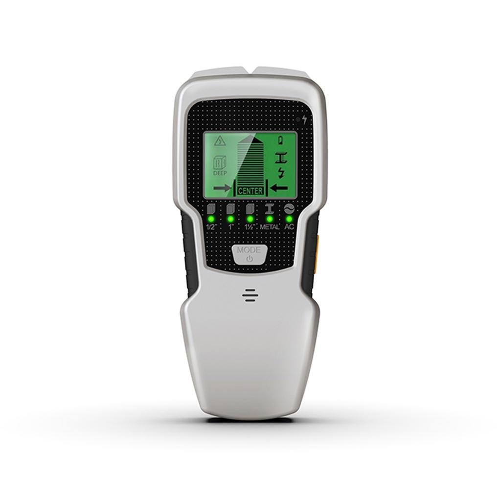 Nástěnný skener Stud Finder Elektronický detektor hřebů 5 v 1 s HD LCD displejem používaným k detekci