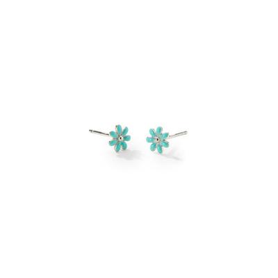 925 Silver Flower Mini Earrings