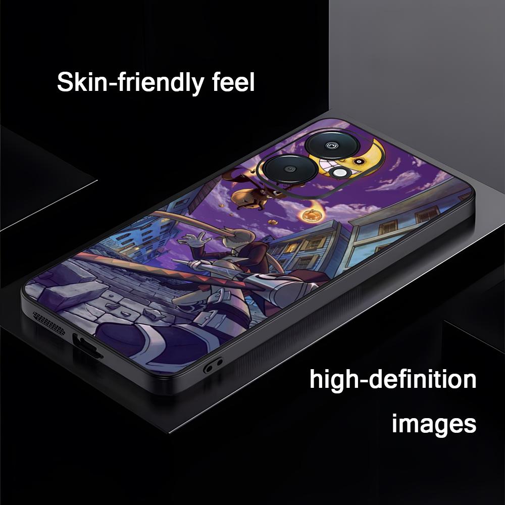 Cool Hot Soul Eater Anime Phone Case For Xiaomi Redmi 14C 13C 12C Note14 13 12 11 10 Pro Plus S Soft Black Phone Cover