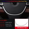 Chrome For BMW 5 7 Series F10 F07 F01 F02 Car Interior Steering Wheel Cover Trim