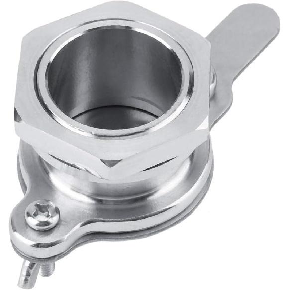 Honey Gate Valve -Honey Tap, Stainless Steel Honey Gate Valve, Gate Honey Bucket Accessories, Controlled Dispensing Extractor with Secure Closure for