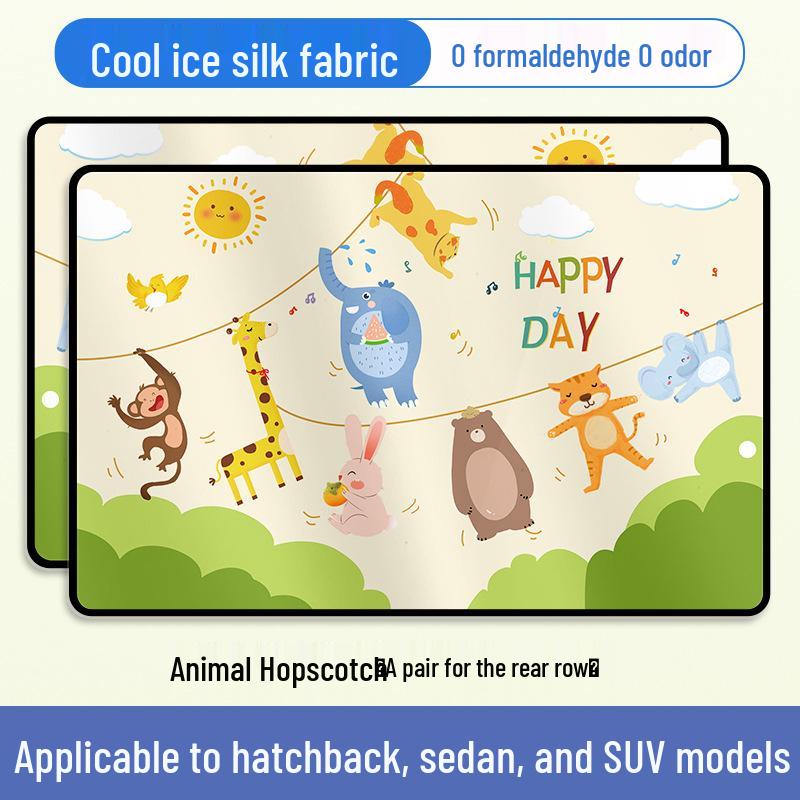 Children's Car Sunshade Curtains for Rear Windows