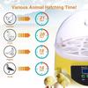 7 Eggs Chicken Bird Incubator Eggs Hatching Machine Automatic Intelligent Temperature Control Quail Parrot Brooder Farm Supplies