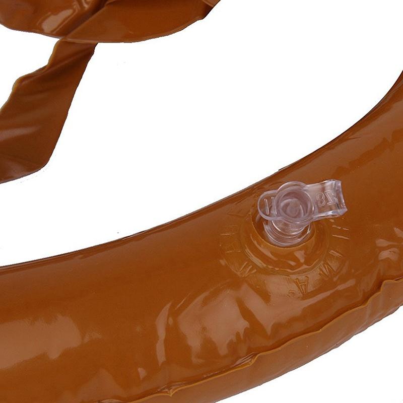 Aufblasbarer Rentiergeweihhut zum Aufblasen 4 Ringe Werfen Weihnachtsfeiertagsspiel