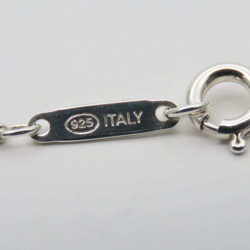 Used TIFFANY&Co. Necklace 1837 Montage Cushion Silver925 5.5g Silver Accessories