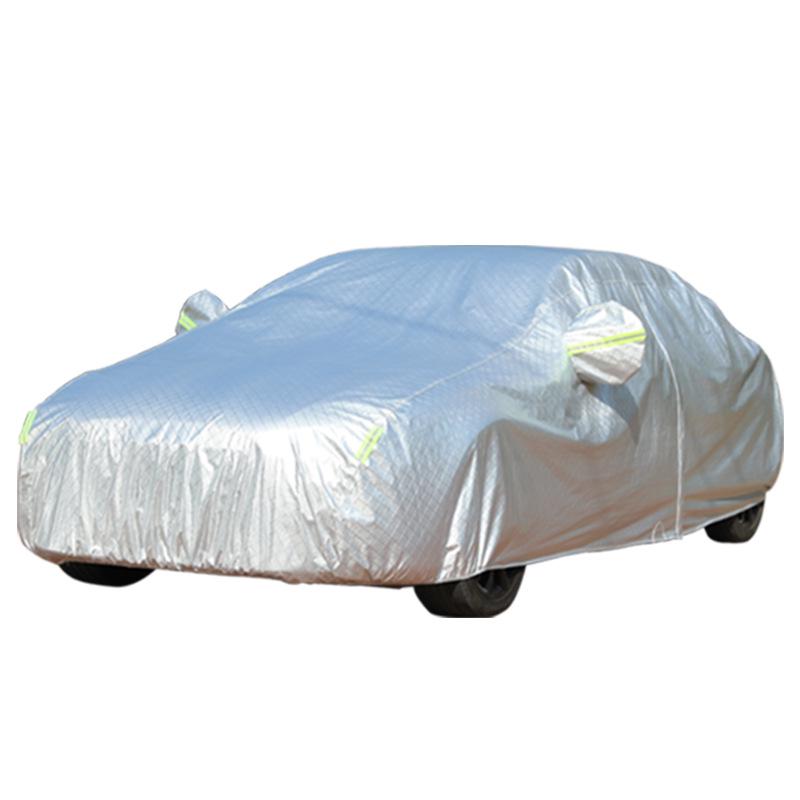 In-Stock Thickened Car Cover for Sun, Rain, Hail, and Dust Protection