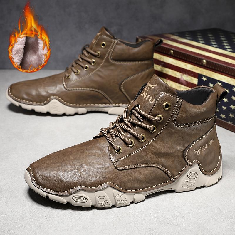 Мужские коричневые туфли для вождения — фото 19