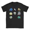 Men'S Retro Windows 95 Icon T-Shirt - Classic 90S Tech Tee Summer Men's and Women's Loose and Breathable Cotton T-shirt Top